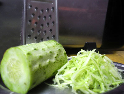 Grated Cucumber